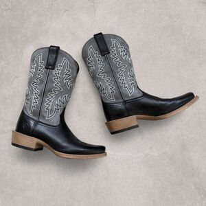 Ariat Leather Cowboy Renegade Western Square Toe Boot